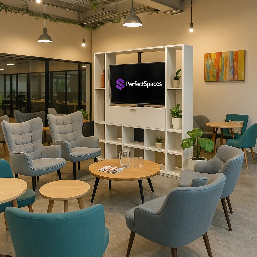 Área de trabajo y encuentro de PerfectSpaces